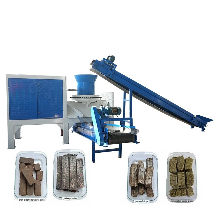 Briquettes Pressing Equipment For Biomass
