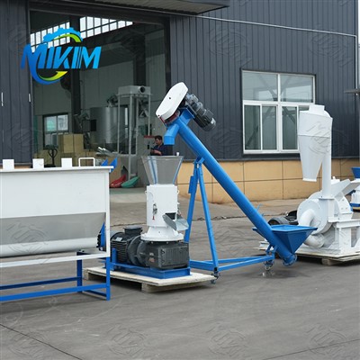 إجمالي خط إنتاج بيليه الخشب